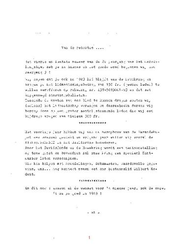 Kaft van Mededelingen 1982-4